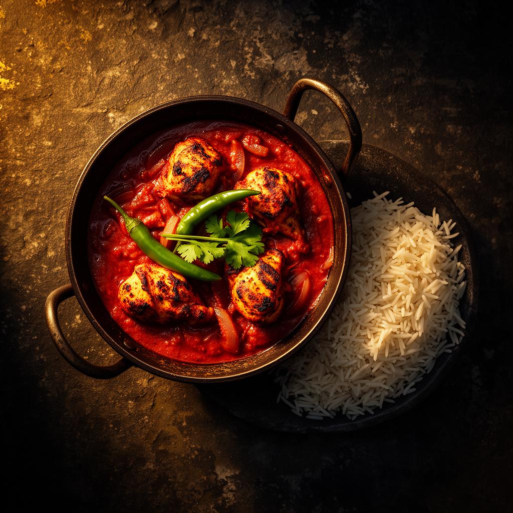 Chicken Tikka Bhuna